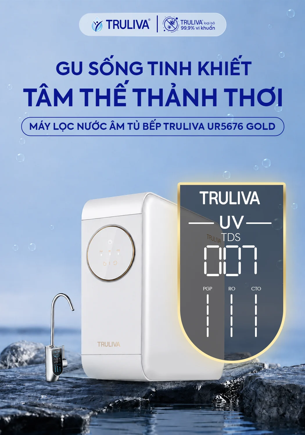 Máy lọc nước Truliva UR5676